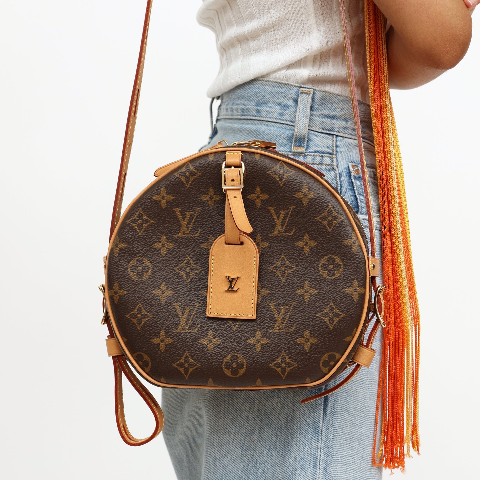 Louis Vuitton Boite Chapeau Souple MM Shoulder Bag - Brown