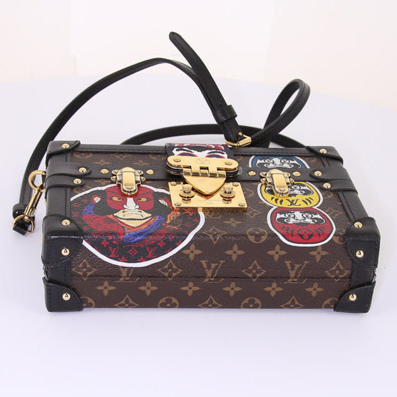 Louis Vuitton x Yamamoto Kansai Monogram Canvas Petite Malle Handbag - Brown