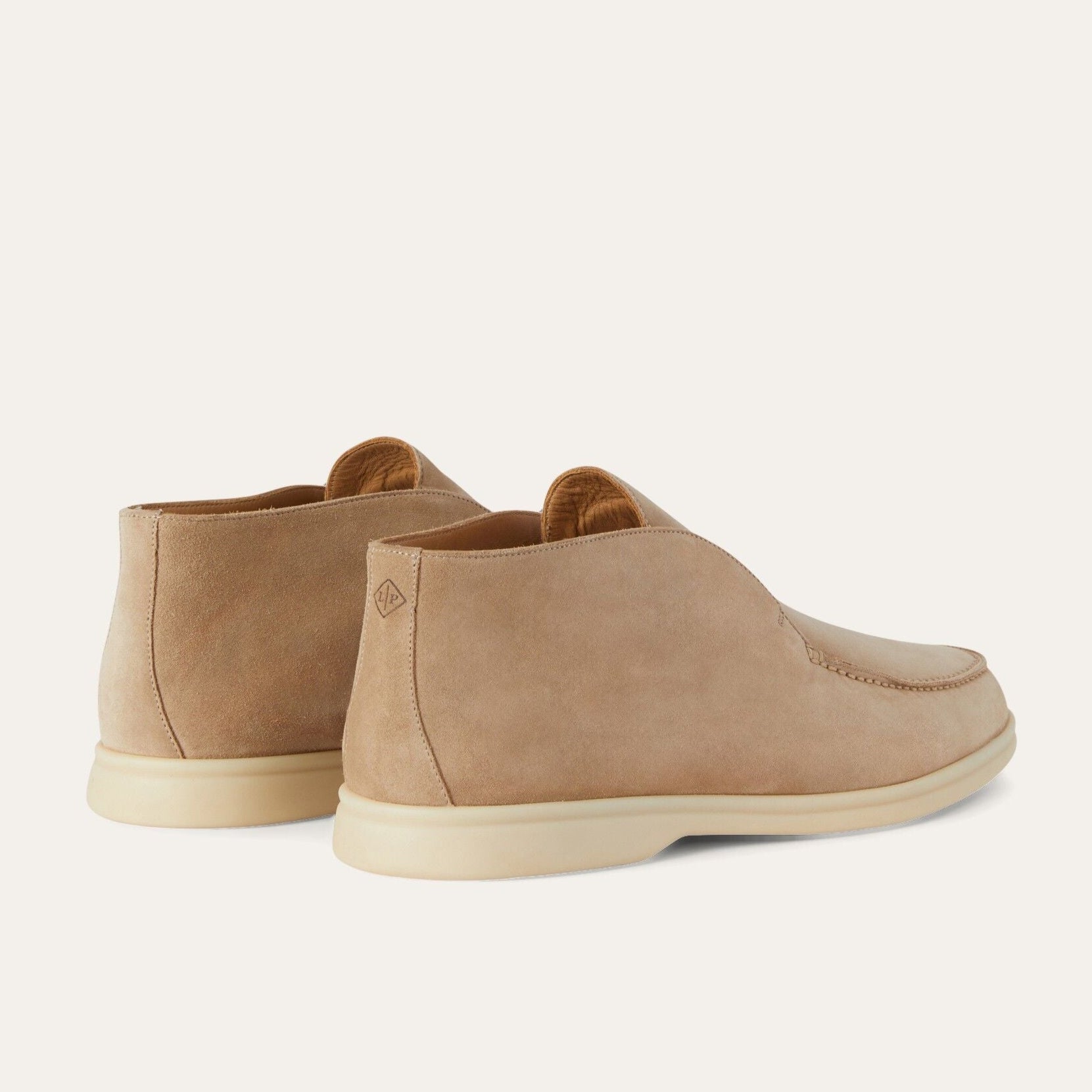 Loro Piana Open Walk Ankle Boot Suede - Sandstone (D044)