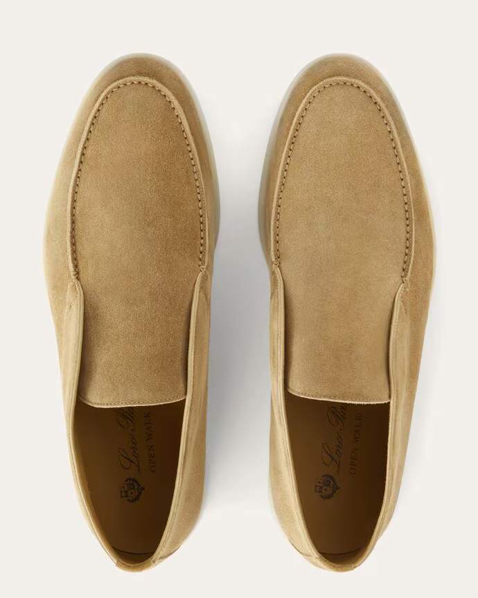 Loro Piana Open Walk The Comfort of Elegance® Ankle Boots – Light Wood Smoke (H755)