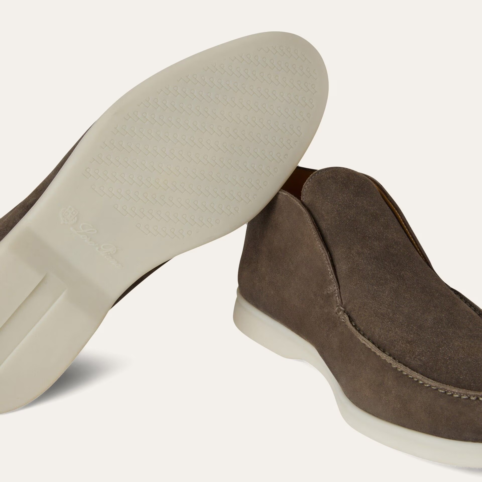 Loro Piana Open Walk Ankle Boot - Warm Gray (MD84)