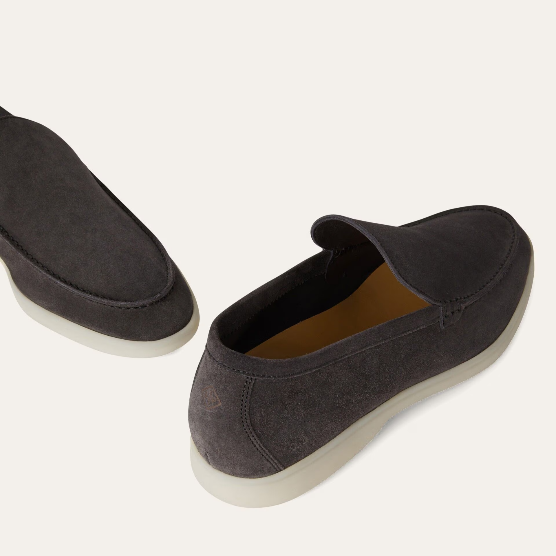 Loro Piana Summer Walk Suede Loafer - Caviar (MB97)