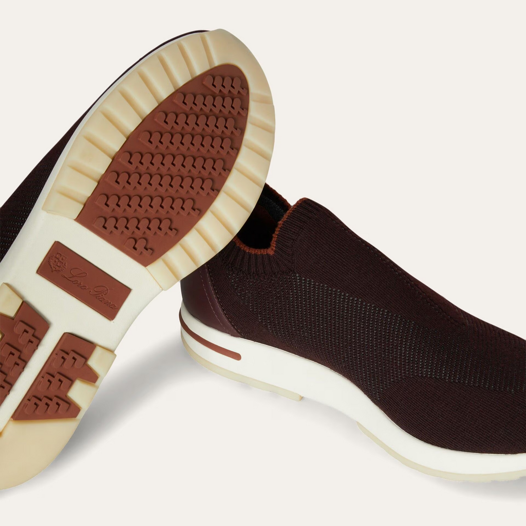 Loro Piana 360 LP Flexy Walk Wish® Wool Sneakers - Dark Claret (Q04V)