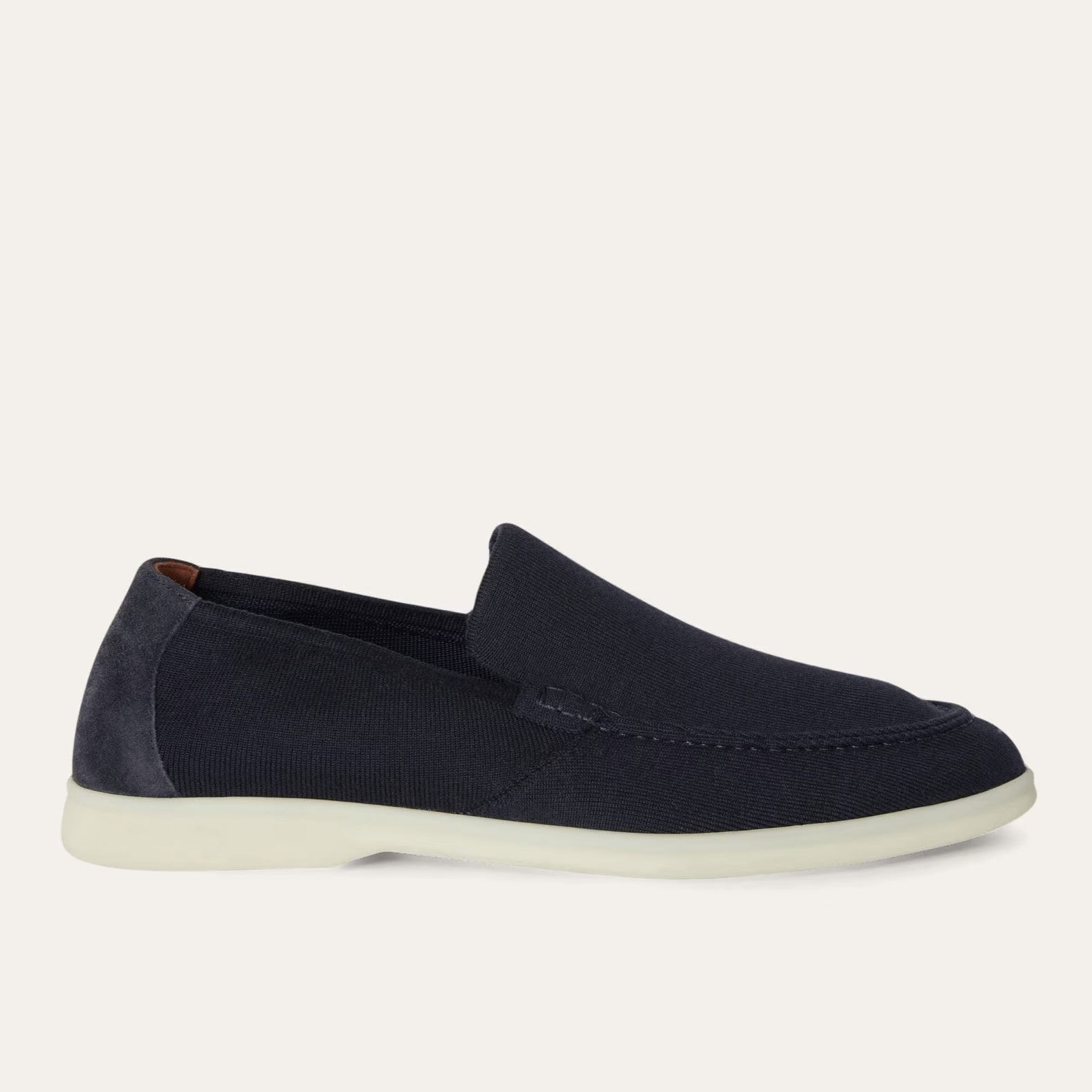 Loro Piana Summer Knitted Walk Wish® Wool Loafers - Navy Blue (W000)