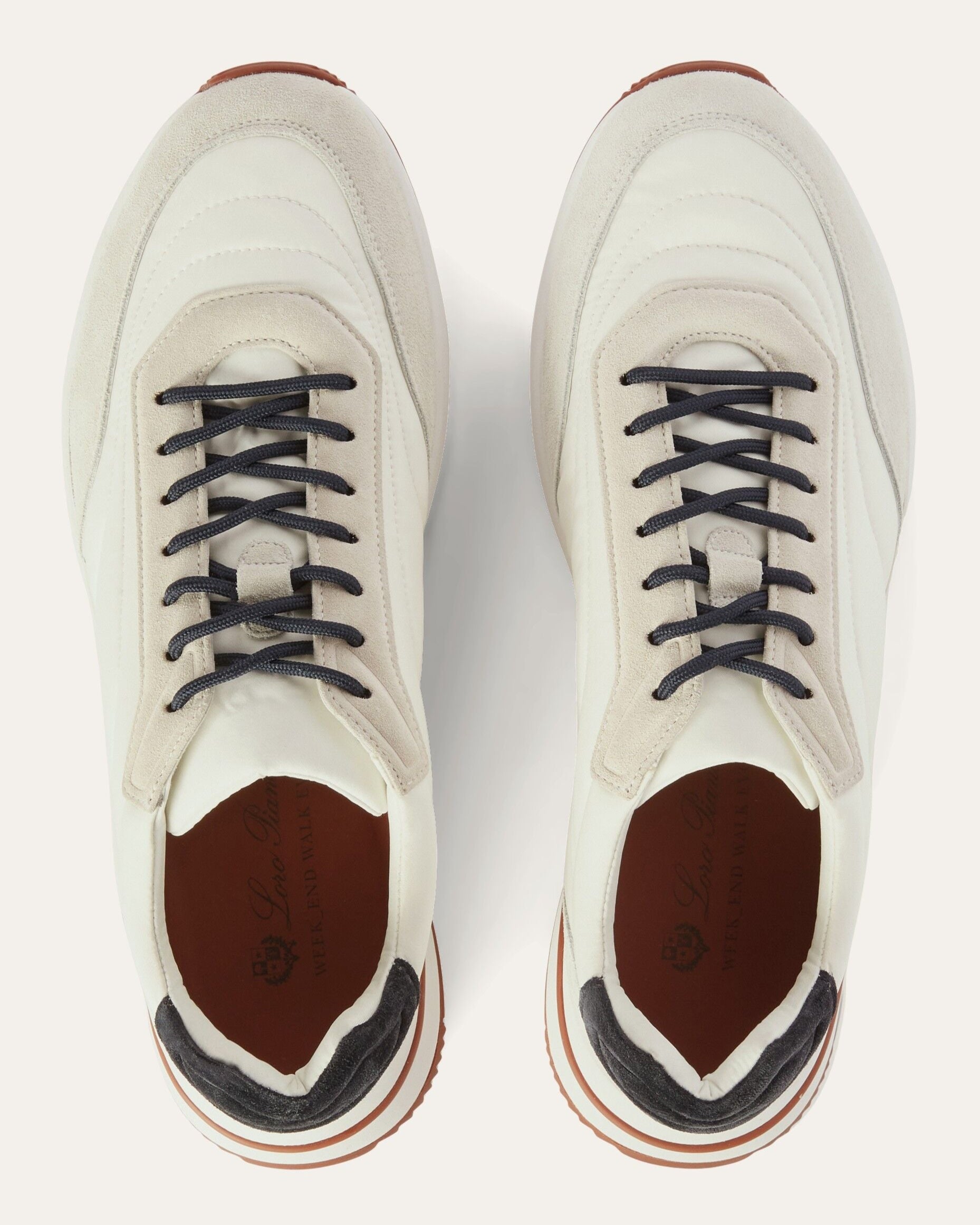 Loro Piana Week End Walk Microfibre Storm System® Sneakers -  White (1000)