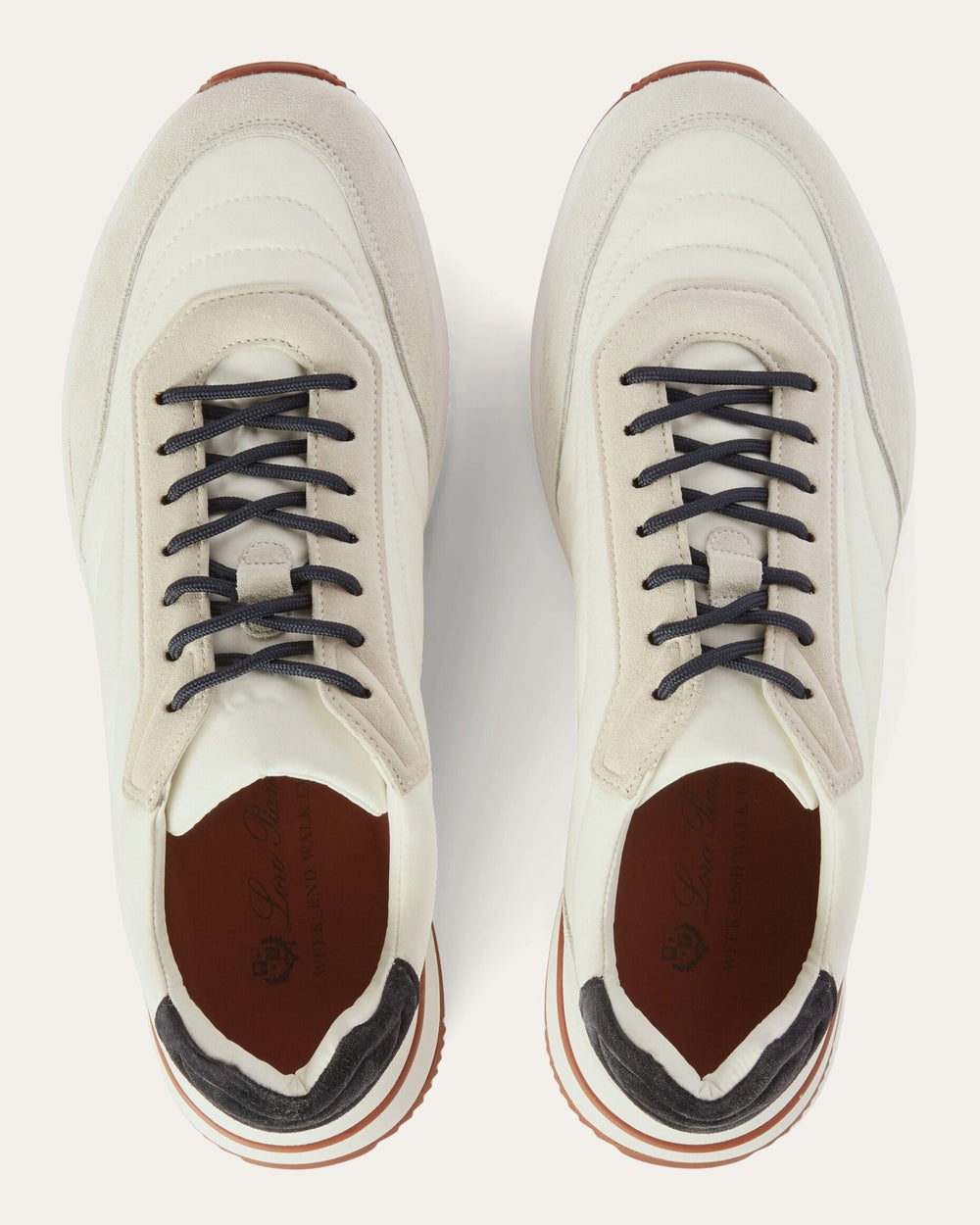 Loro Piana Week End Walk Microfibre Storm System® Sneakers -  White (1000)