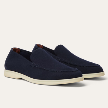 Loro Piana Summer Walk The Gift of Kings® Loafer - Navy Blue (W000)