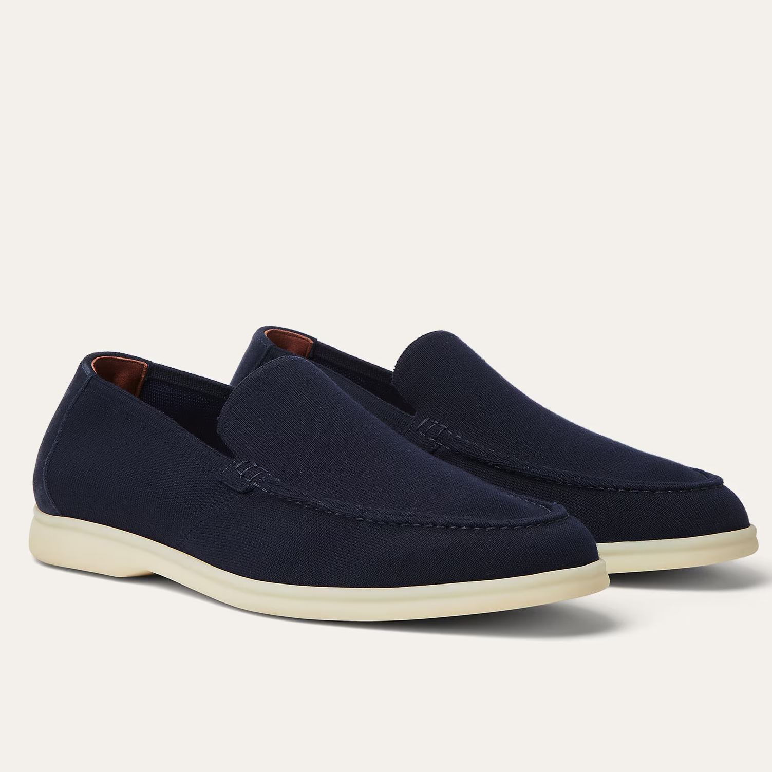Loro Piana Summer Walk The Gift of Kings® Loafers - Navy Blue (W000)