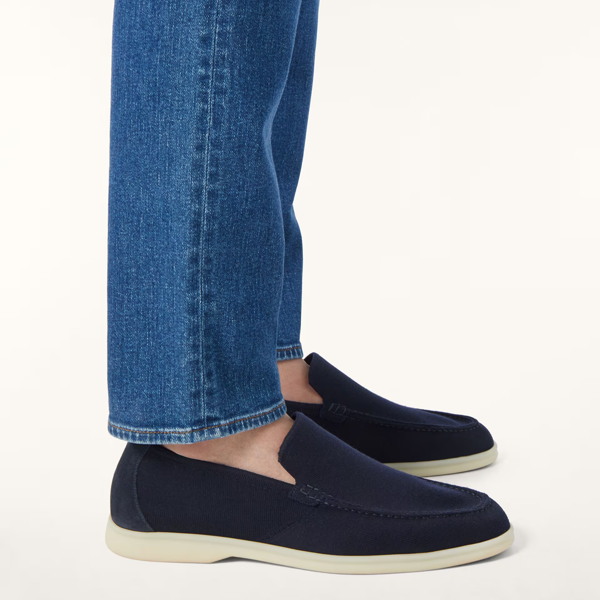 Loro Piana Summer Walk The Gift of Kings® Loafer - Navy Blue (W000)