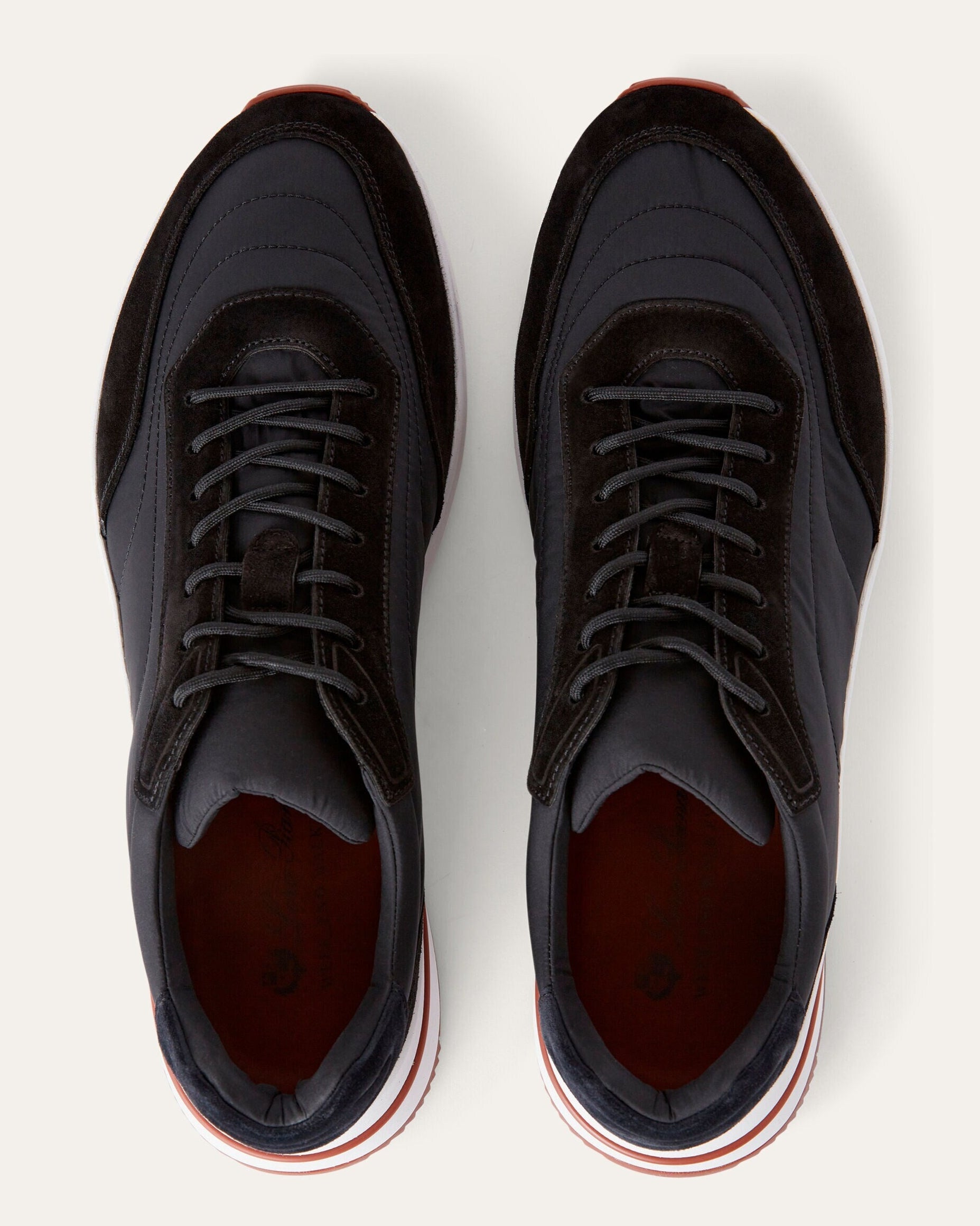 Loro Piana Week End Walk Microfiber - Storm System® Sneakers - Black (8000)