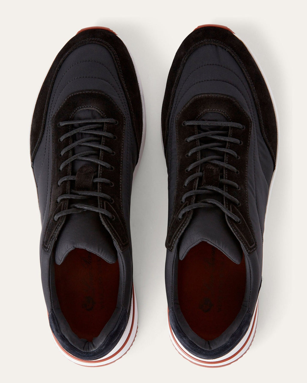 Loro Piana Week End Walk Microfiber - Storm System® Sneakers - Black (8000)