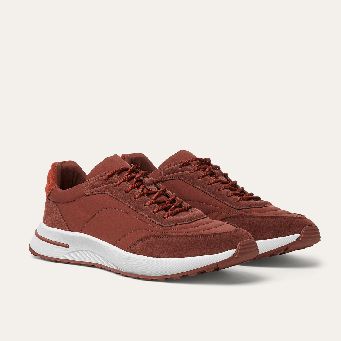 Loro Piana Weekend Walk Microfibre Storm System® Sneakers - Sanguine Pencil (P0B2)