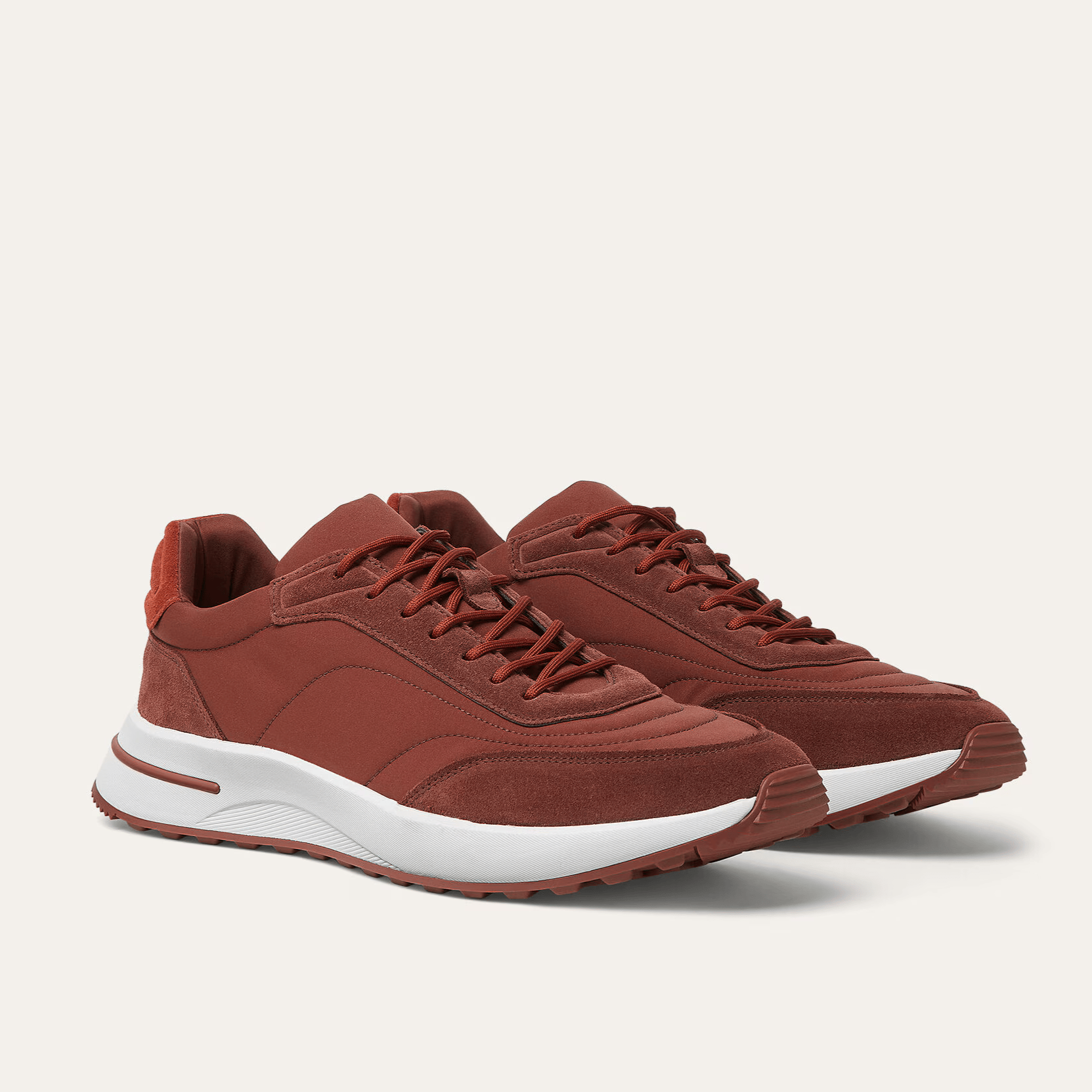 Loro Piana Weekend Walk Microfibre Storm System® Sneakers - Sanguine Pencil (P0B2)