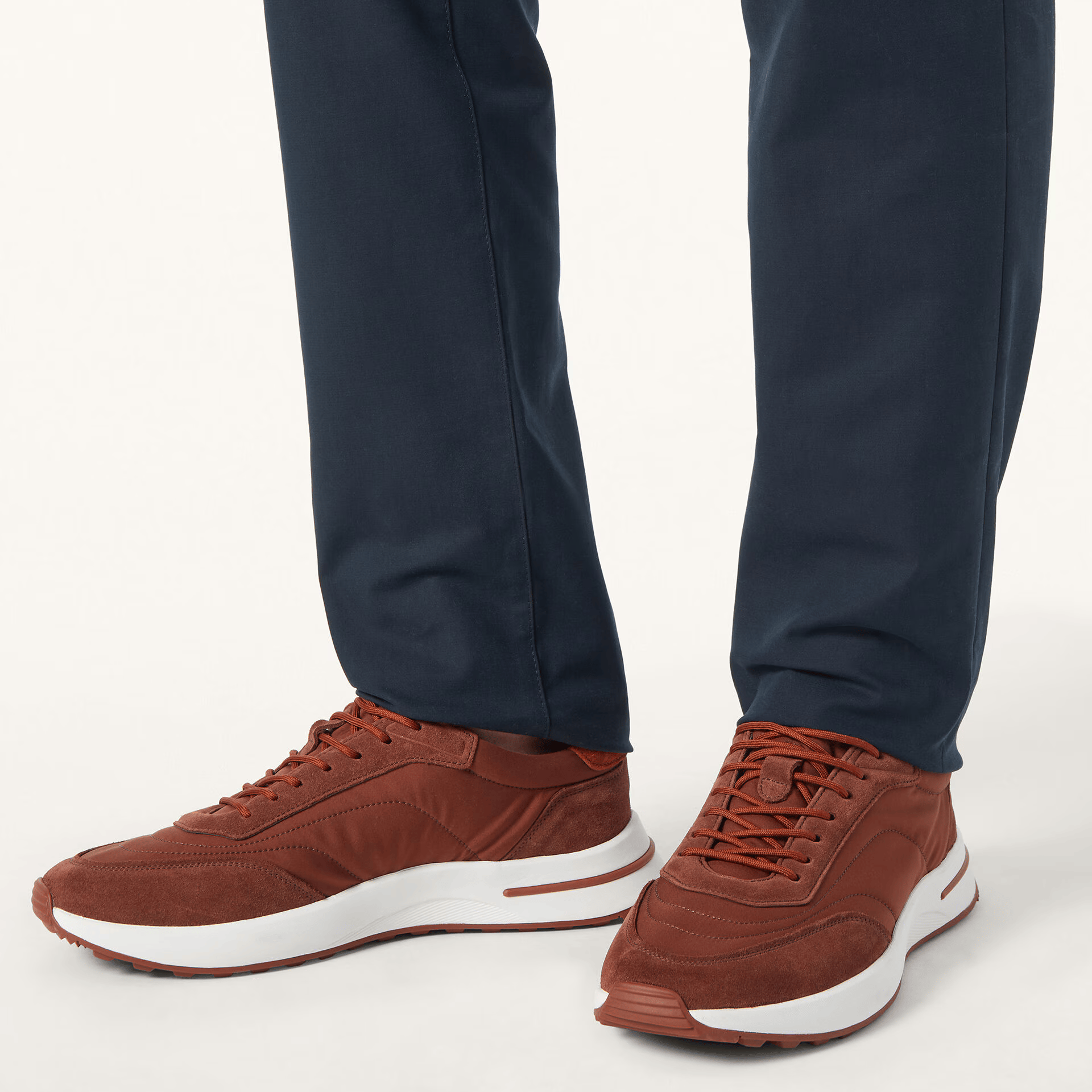 Loro Piana Weekend Walk Microfibre Storm System® Sneakers - Sanguine Pencil (P0B2)