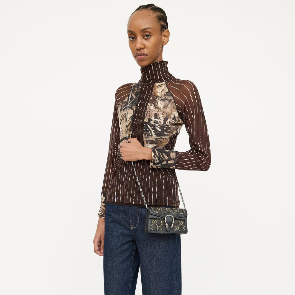Gucci Dionysus Super Mini Crossbody Bag – Black