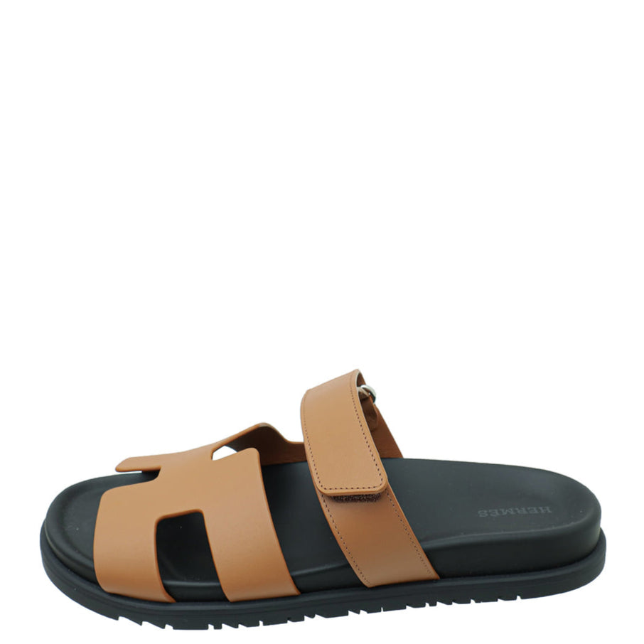 Hermes Chypre Sandals - Naturel