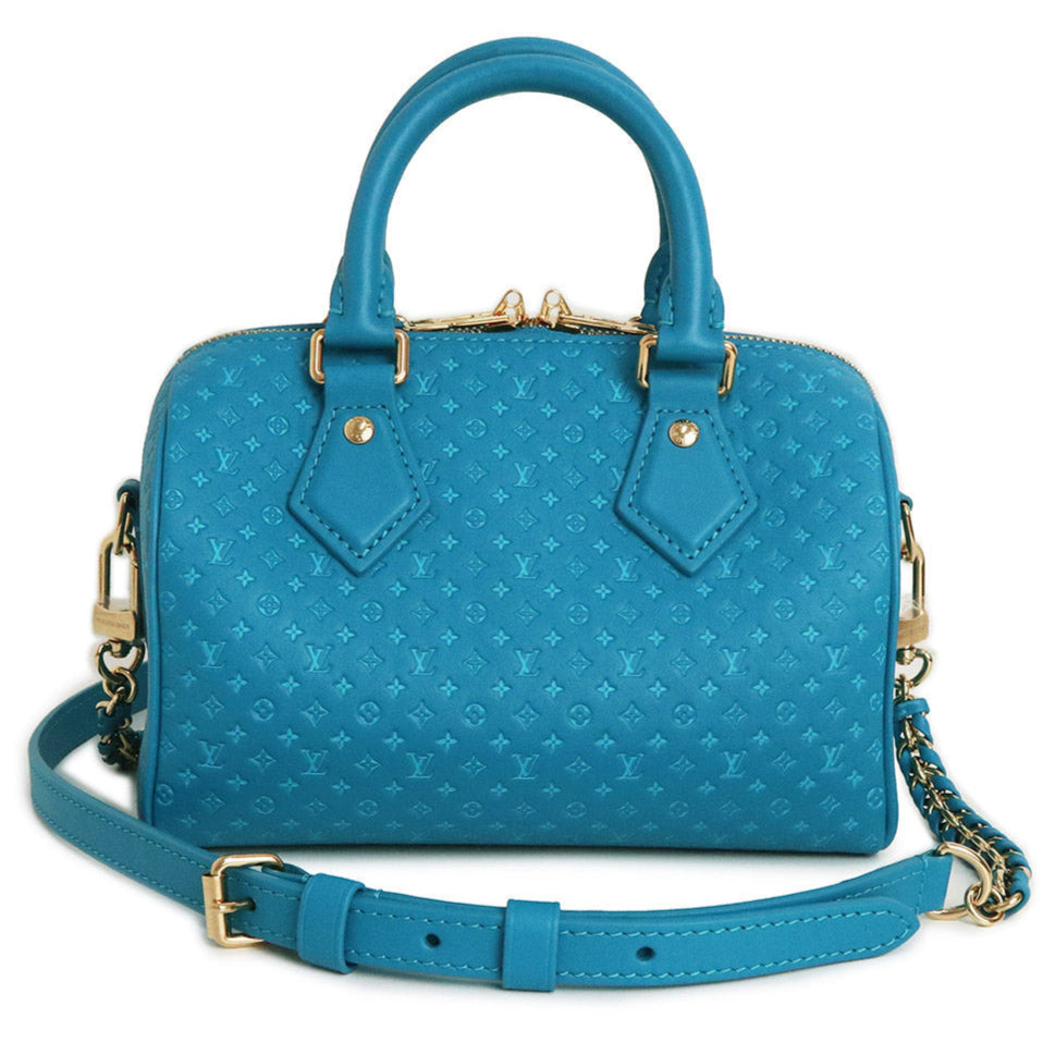 Louis Vuitton Speedy Bandoulière 20 Handbag - Blue