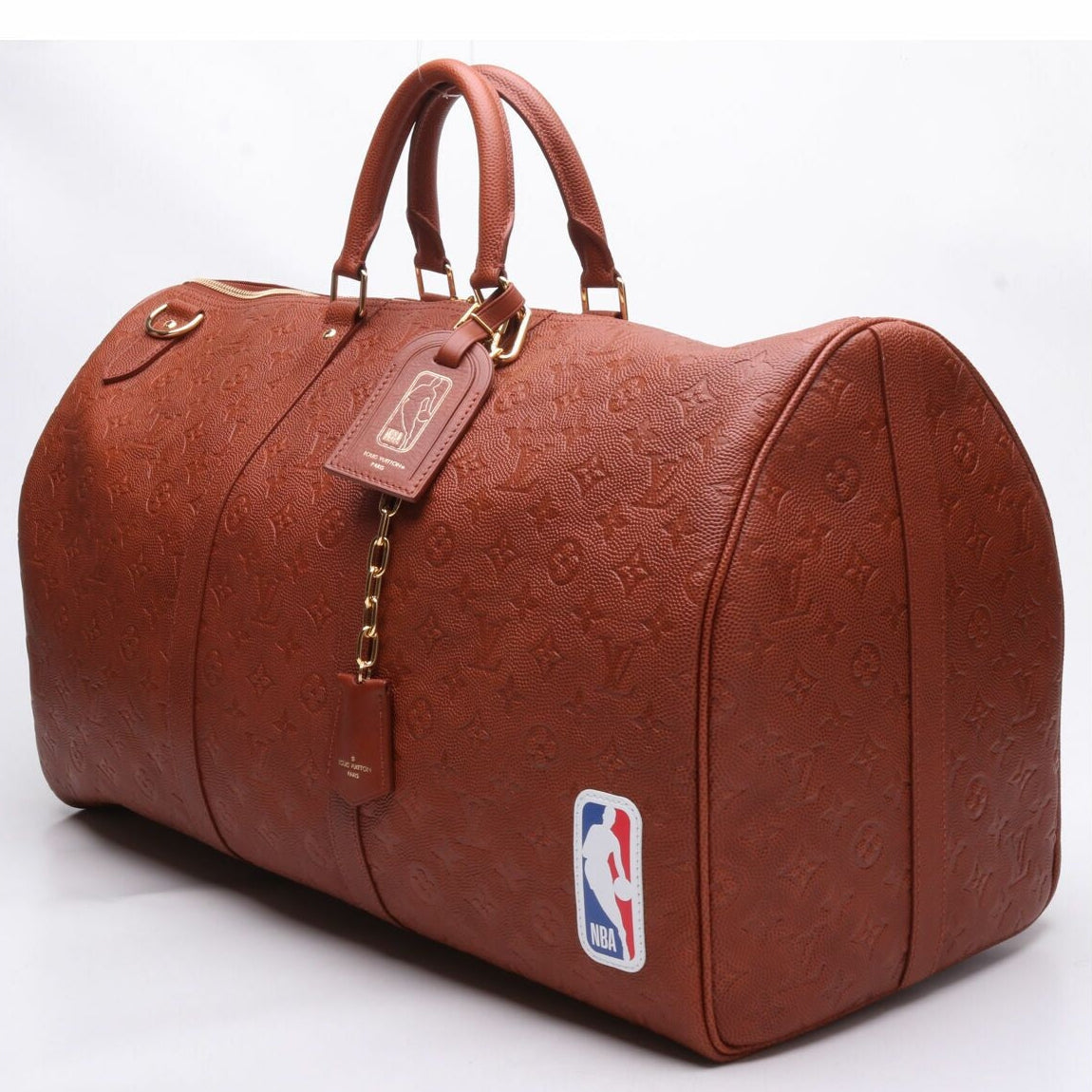 Louis Vuitton Keepall Bandoulière 55 Duffle Bag - Brown