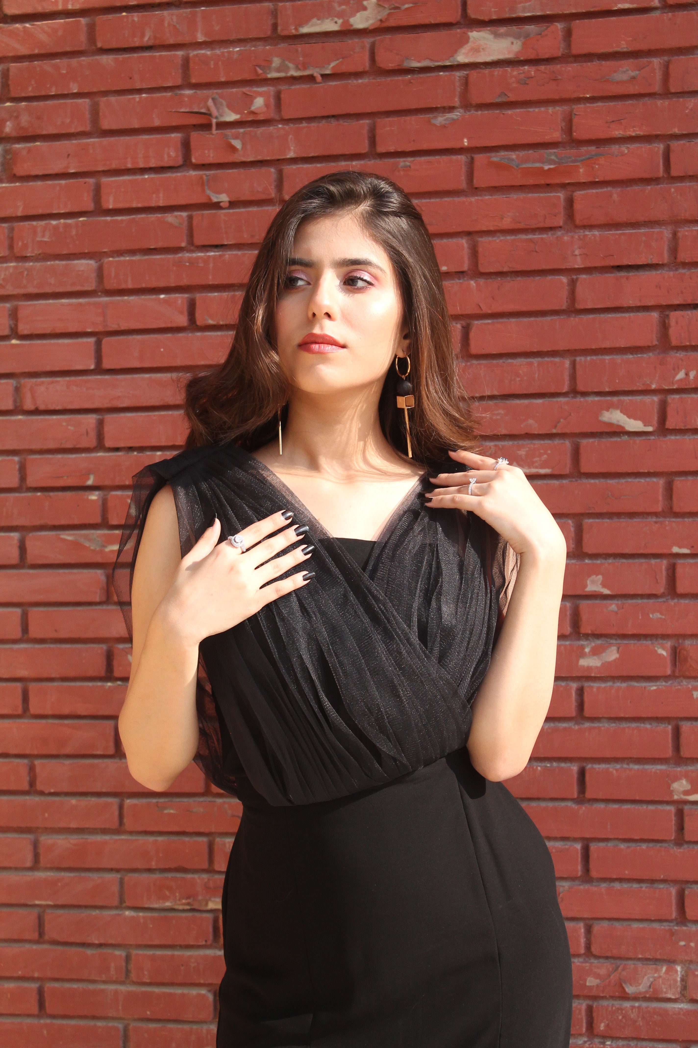 Black Desire Evening Gown