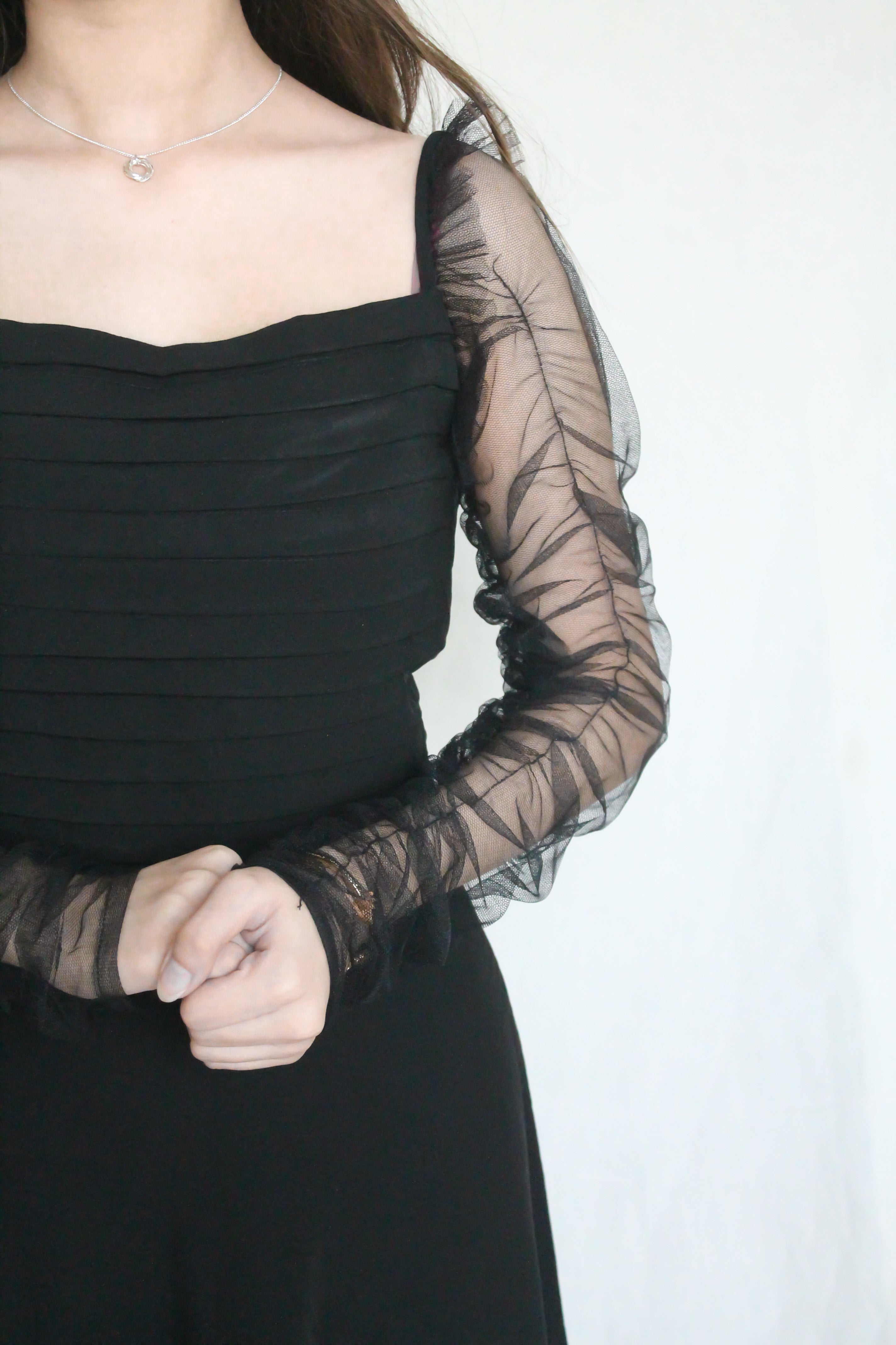 Dusky Black Dress