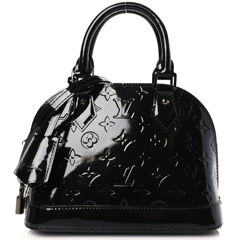 Louis Vuitton Alma BB Magnetique Handbag - Black