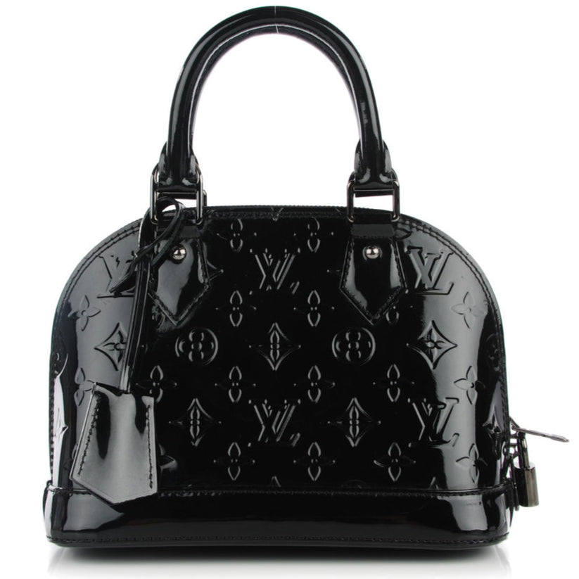 Louis Vuitton Alma BB Magnetique Handbag - Black