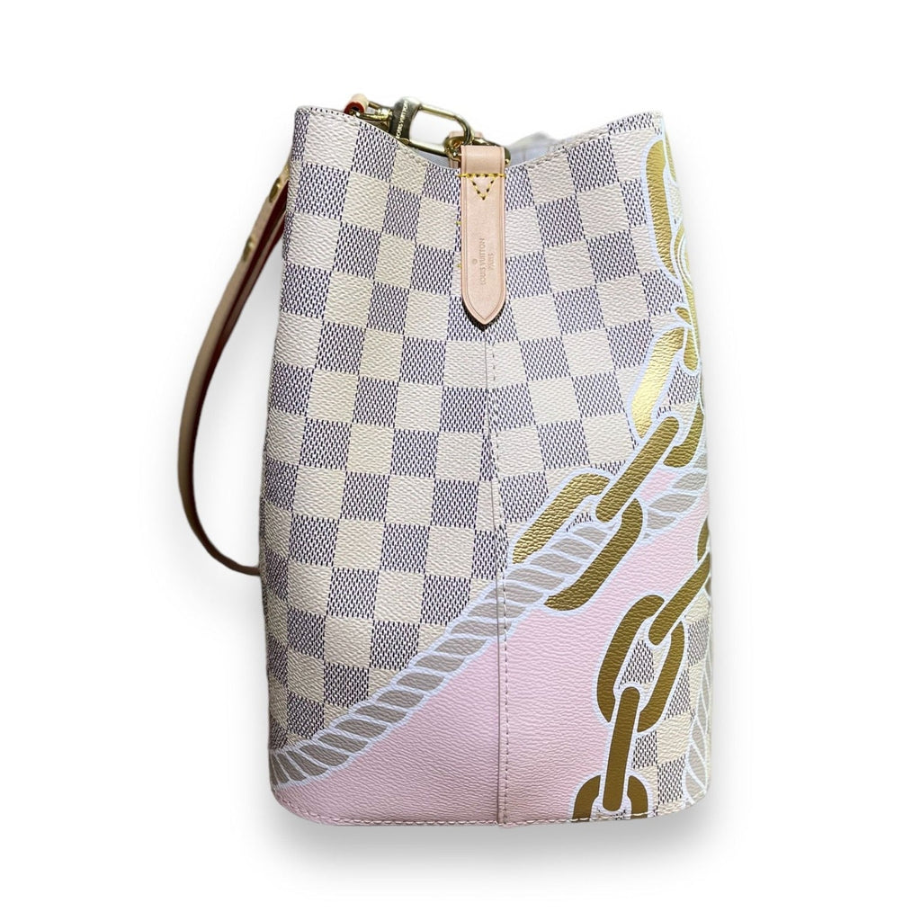 Louis Vuitton NéoNoé MM Bucket Bag - Damier Azur