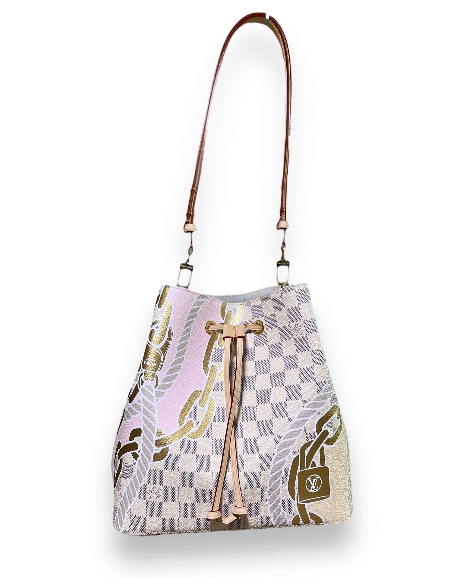 Louis Vuitton NéoNoé MM Bucket Bag - Damier Azur