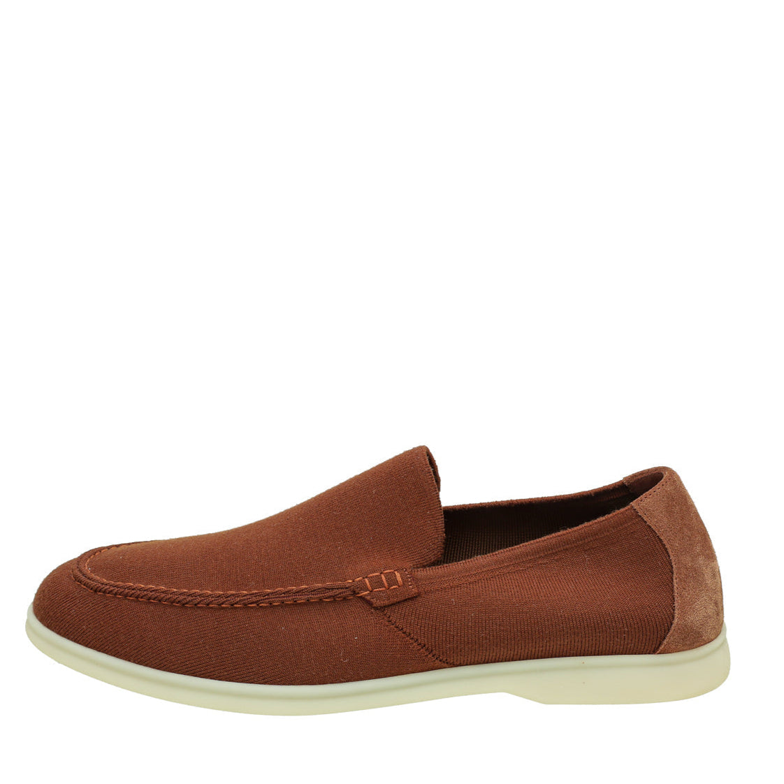 Loro Piana Classic Summer Knitted Walk Loafer - Rust (227)