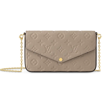 Louis Vuitton Pochette Félicie Wallet Shoulder Bag - Tourterelle
