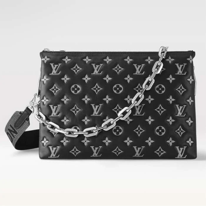 Louis Vuitton Coussin MM - Black Gray
