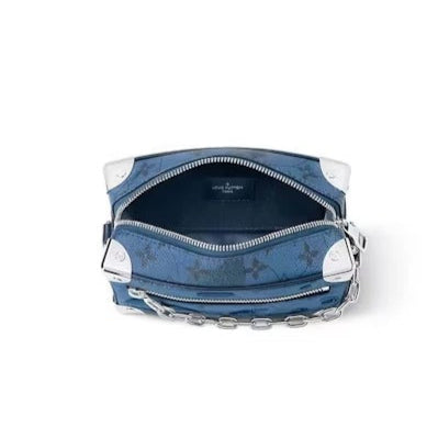 Louis Vuitton Mini Soft Trunk Shoulder Bag - Abyss Blue