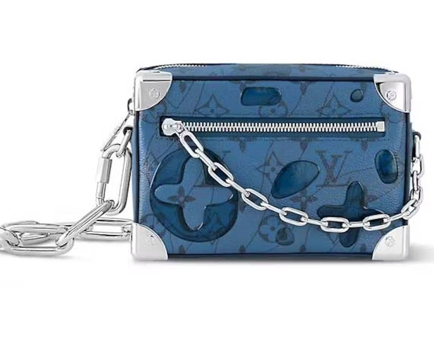 Louis Vuitton Mini Soft Trunk Shoulder Bag - Abyss Blue