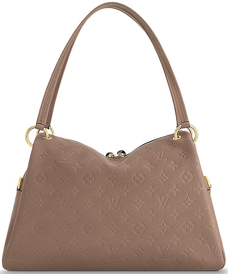 Louis Vuitton Monogram Empreinte Ponthieu PM Shoulder Bag - Beige