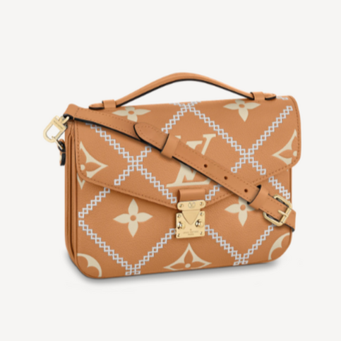 Louis Vuitton Pochette Métis Satchel Bag - Arizona Brown