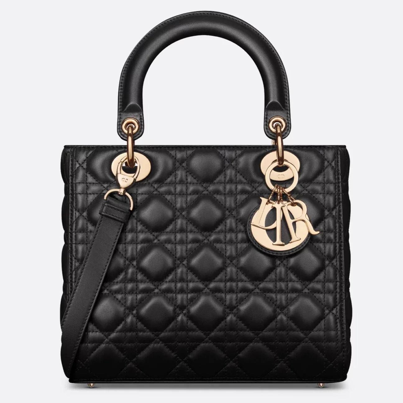 Dior Medium Lady Dior My ABCDior Bag - Black