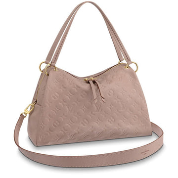 Louis Vuitton Monogram Empreinte Ponthieu PM Shoulder Bag - Beige