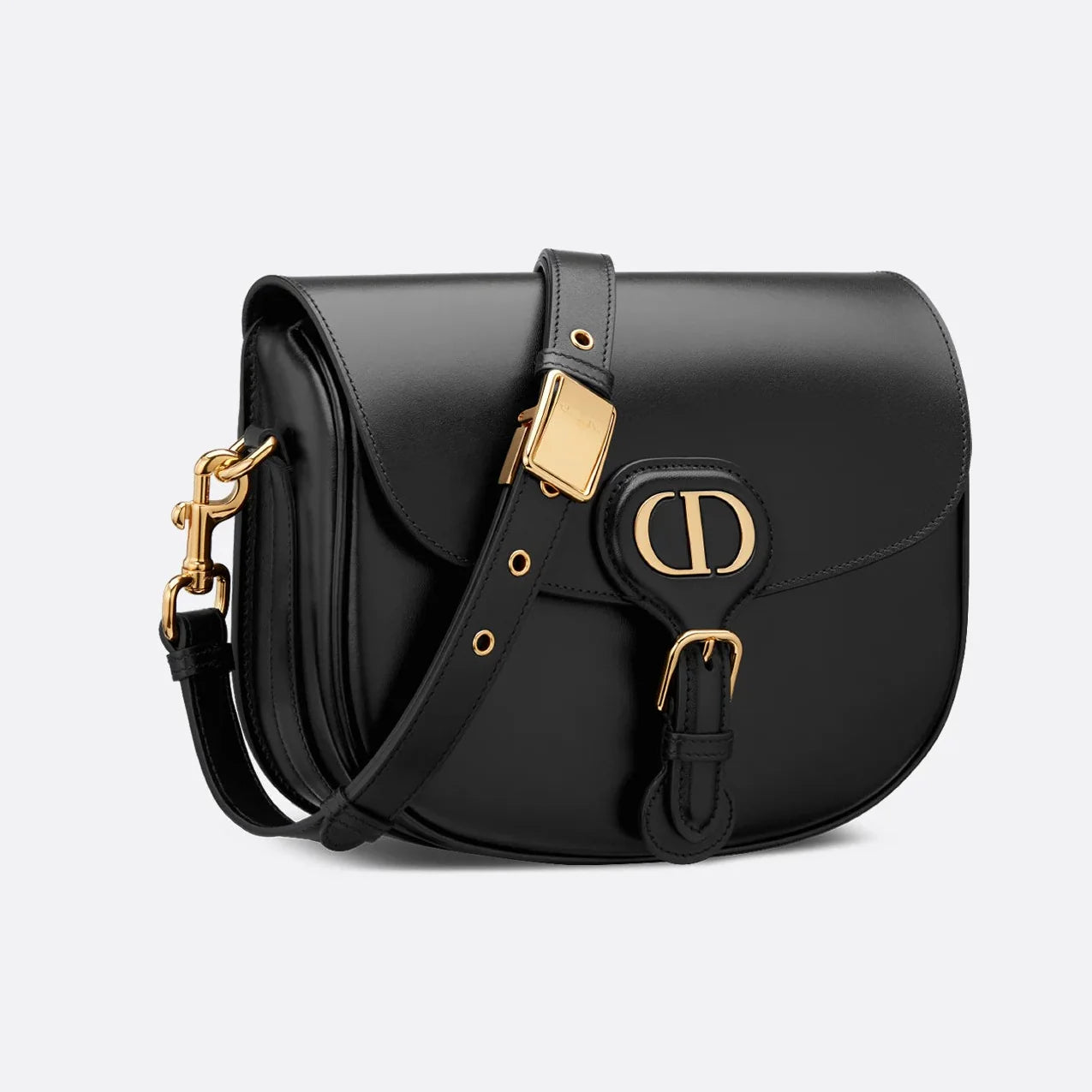 Dior Medium Calfskin Bobby Bag - Black