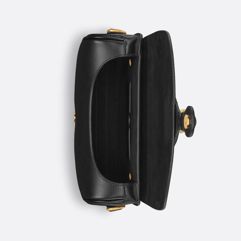 Dior Medium Calfskin Bobby Bag - Black