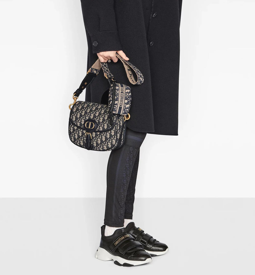 Dior Medium Dior Bobby Bag - Blue Dior Oblique Jacquard