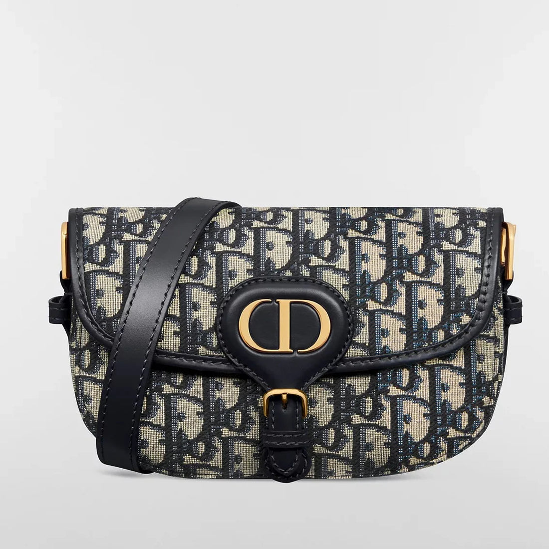 Dior Bobby East West Bag - Blue Dior Oblique Jacquard