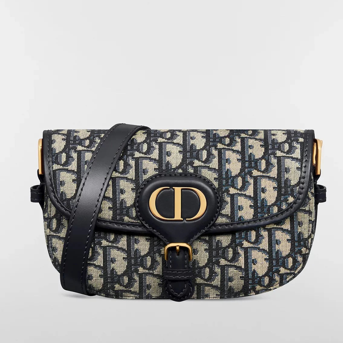 Dior Bobby East West Bag - Blue Dior Oblique Jacquard