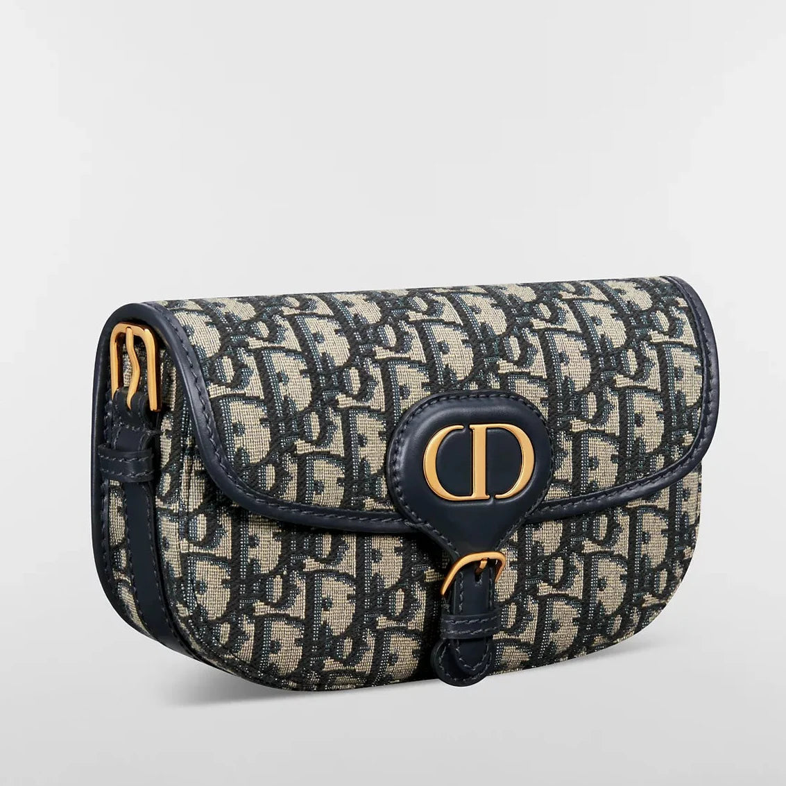 Dior Bobby East West Bag - Blue Dior Oblique Jacquard