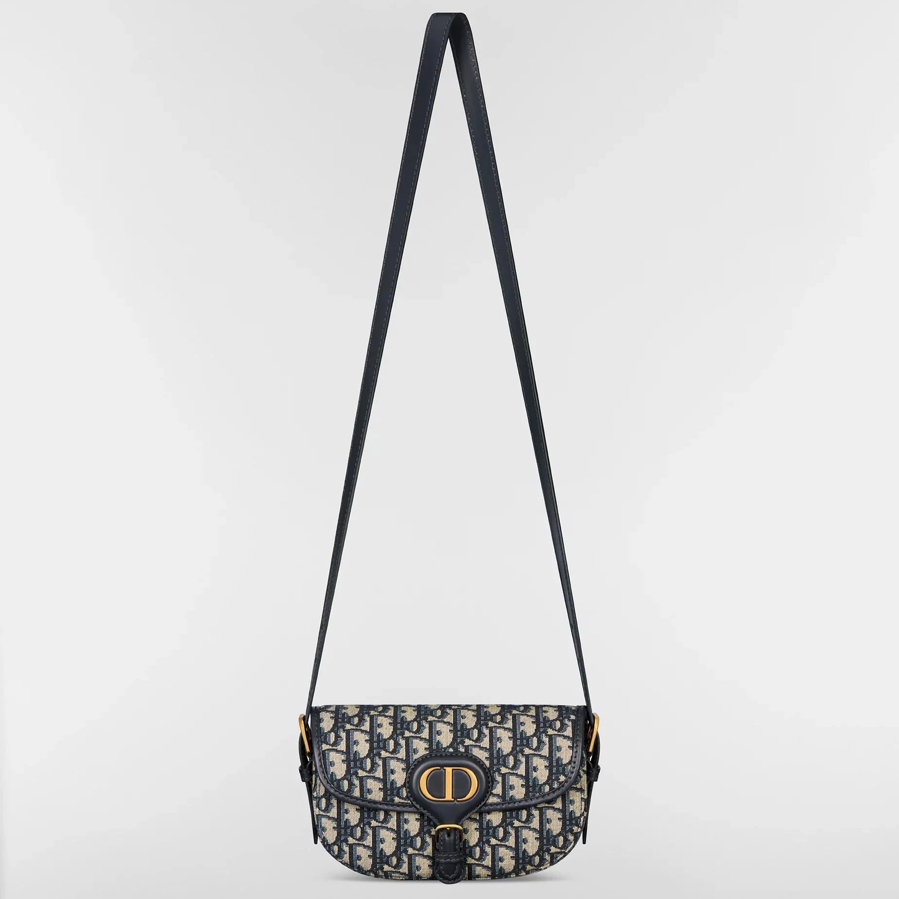 Dior Bobby East West Bag - Blue Dior Oblique Jacquard