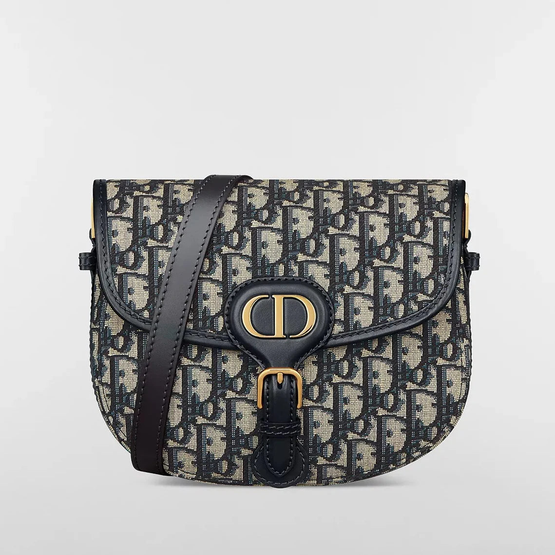 Dior Medium Dior Oblique Jacquard Bobby Bag - Blue