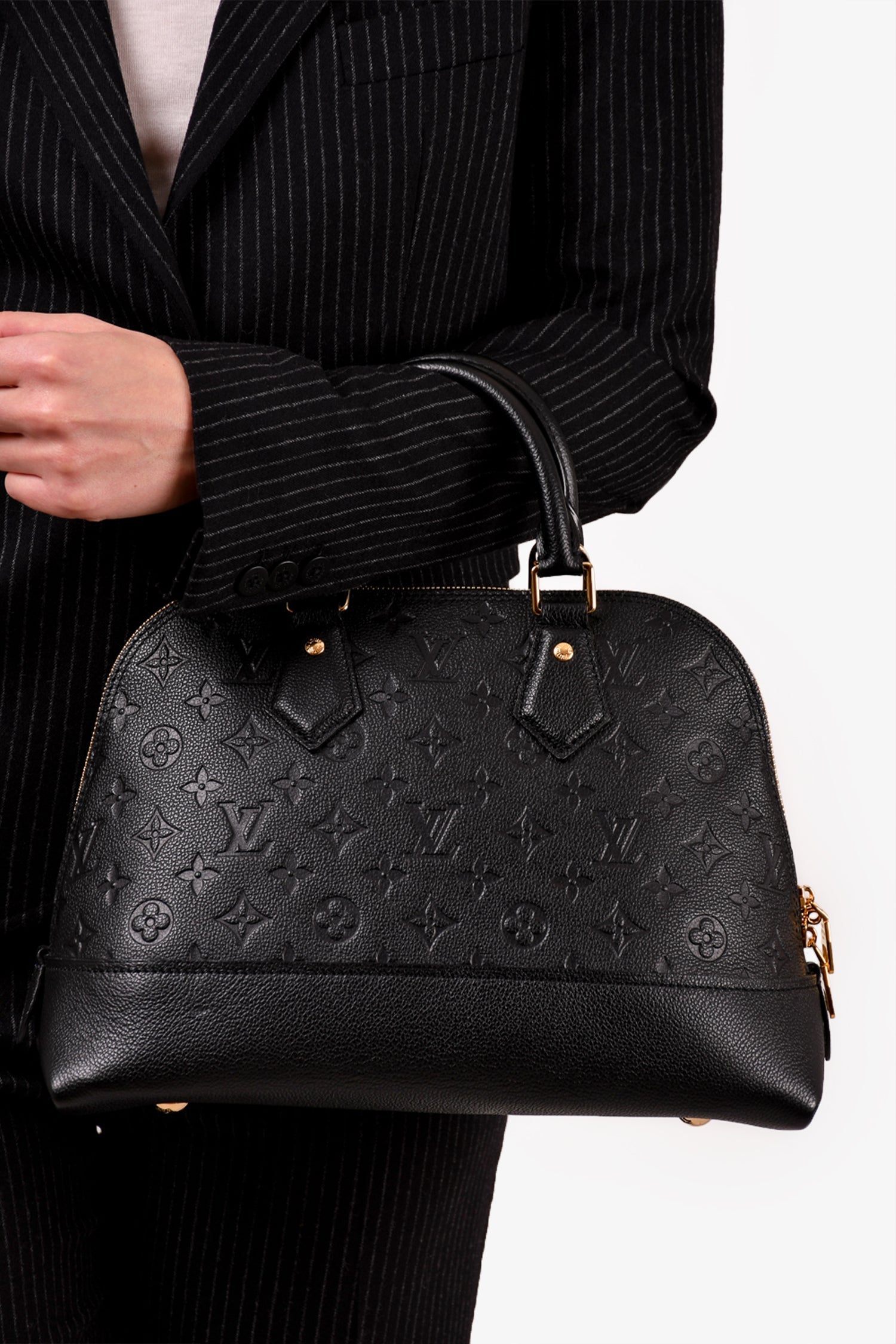 Louis Vuitton Neo Alma PM Handbag - Black