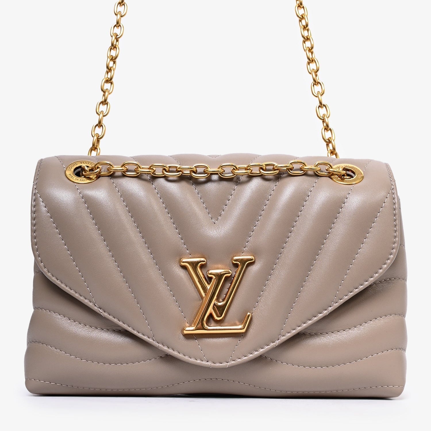 Louis Vuitton New Wave Chain Bag MM - Taupe