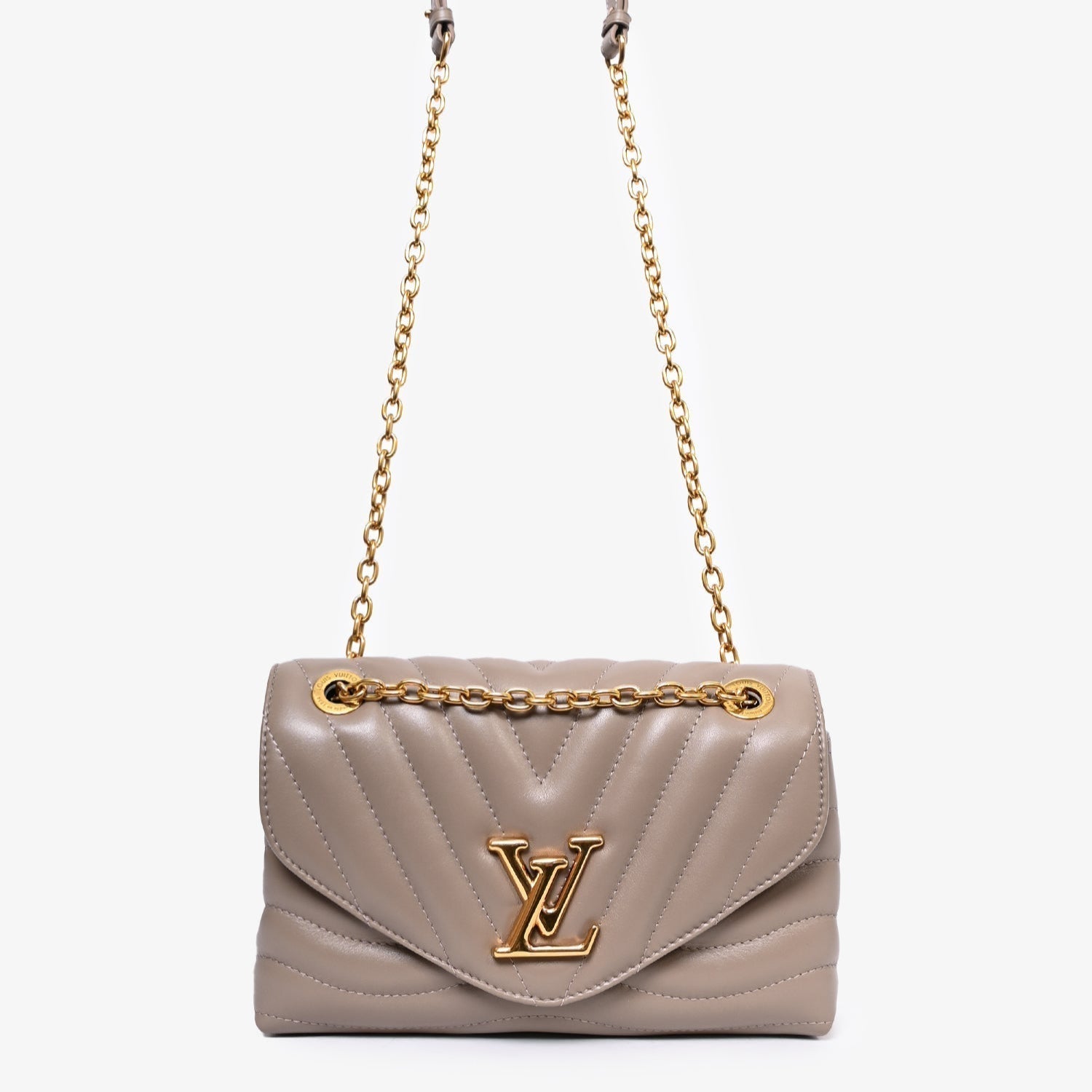 Louis Vuitton New Wave Chain Bag MM - Taupe