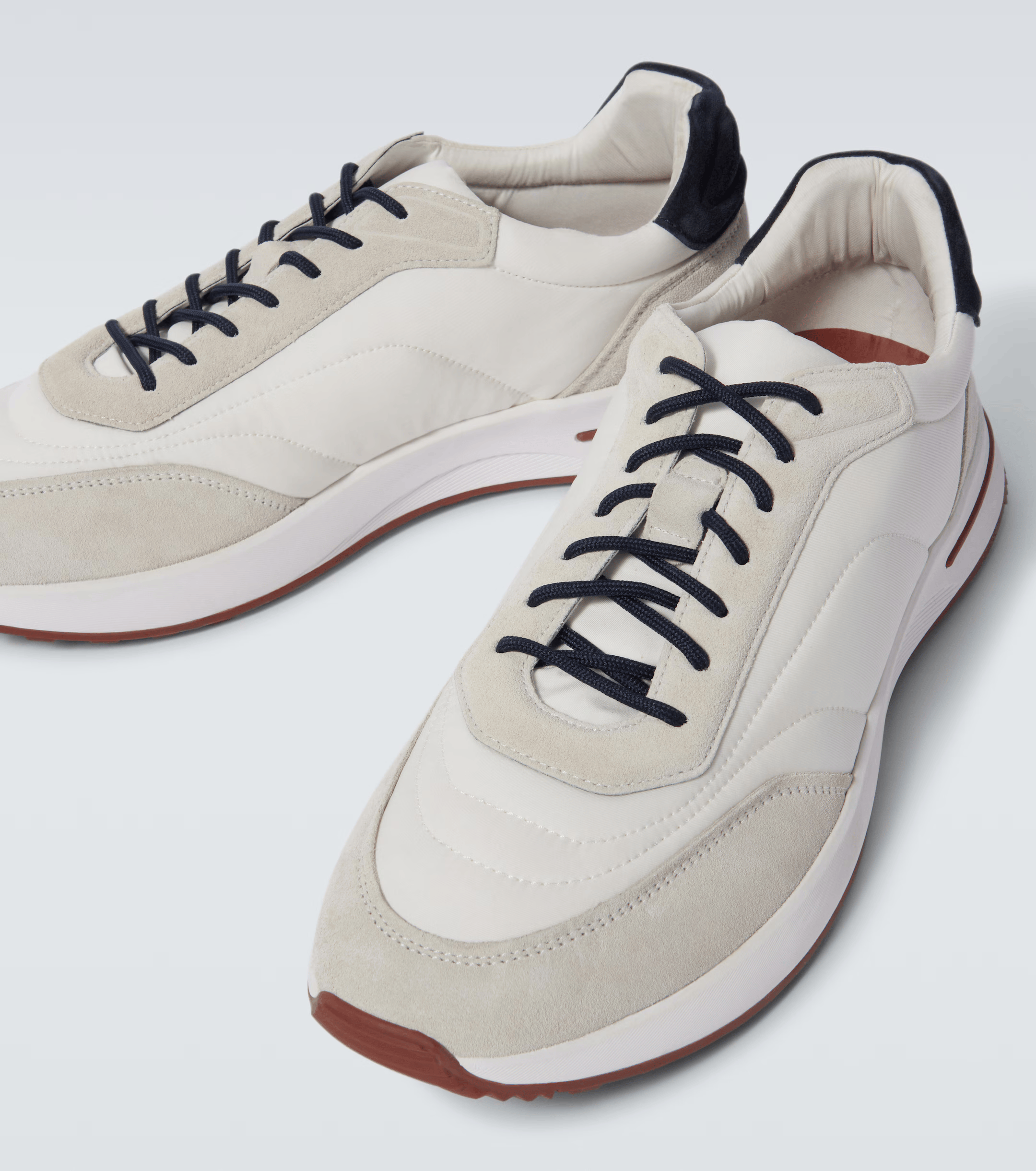 Loro Piana Week End Walk Microfibre Storm System® Sneakers -  White (1000)