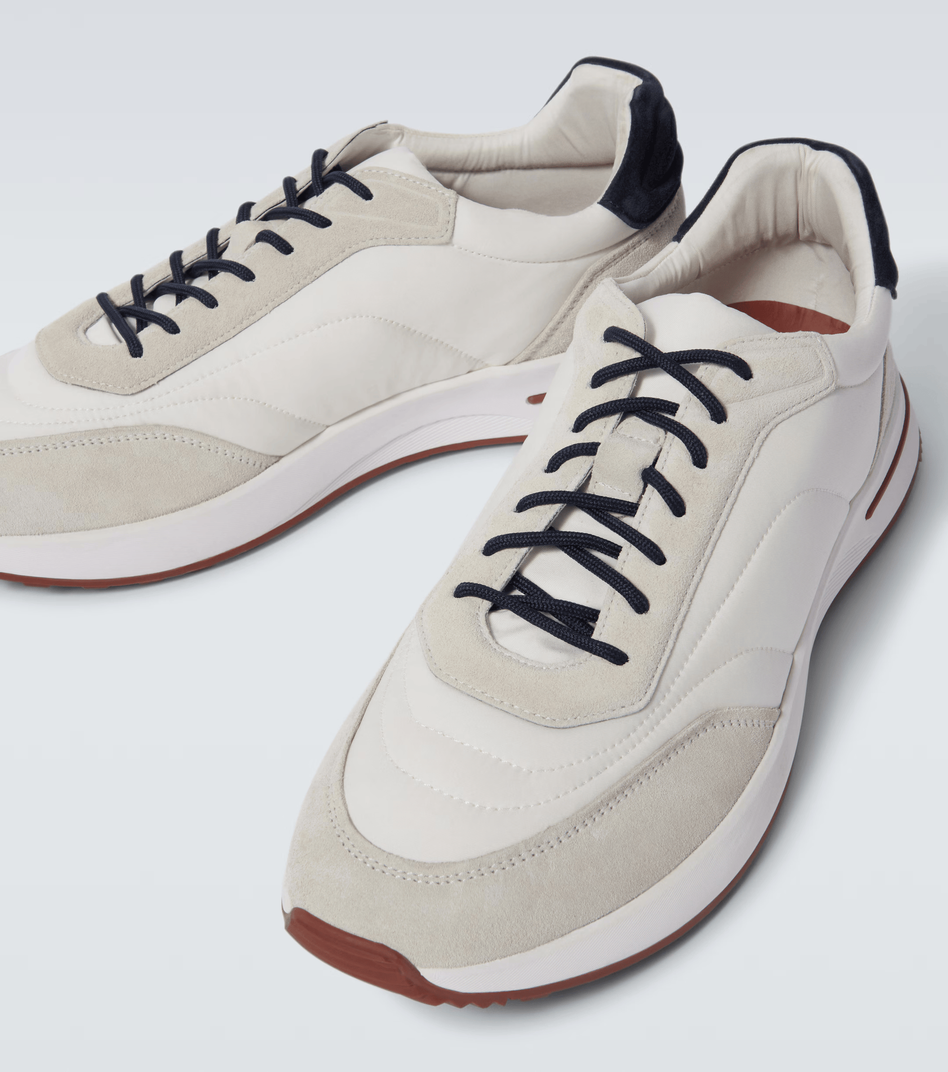 Loro Piana Week End Walk Microfibre Storm System® Sneakers - White (1000)